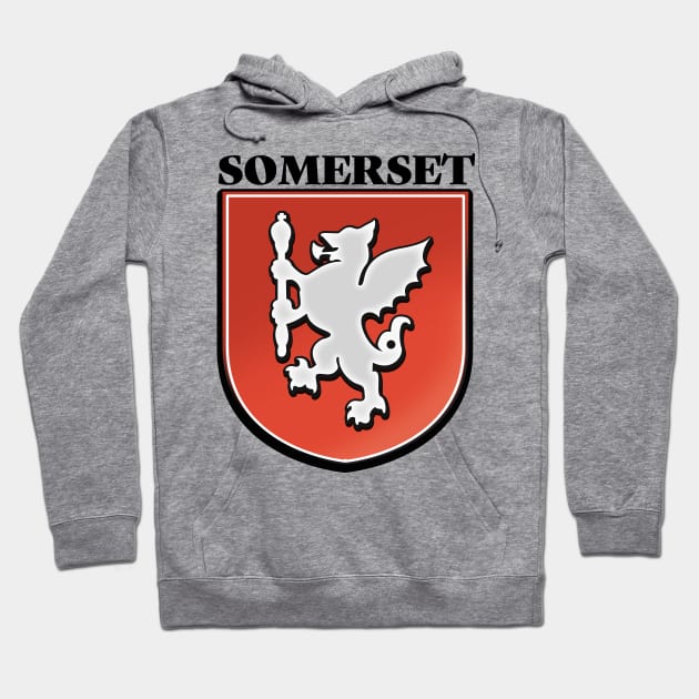 Somerset England logo Hoodie by nickemporium1